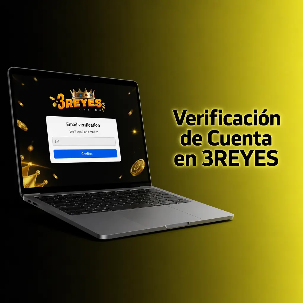 Proceso de verificación de cuenta en 3REYES